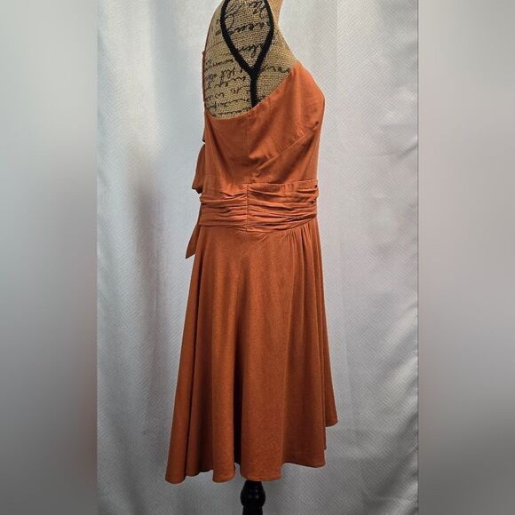 Urban Outfitters Linen Rayon Blend Sleeveless Dress Sz L - Picture 5 of 12